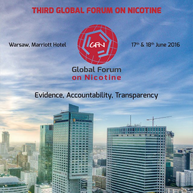 Global Forum on Nicotine 2016