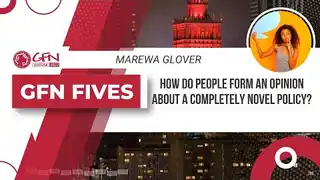 How Do People Form an Opinion About a Completely Novel Policy?