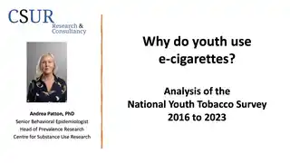 Why Do Youth Use E-Cigarettes?  Analysis of the National Youth Tobacco Survey: 2016 to 2023