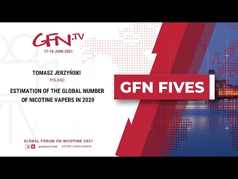 Estimation of the Global Number of Nicotine Vapers in 2020