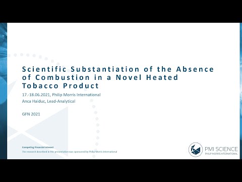 Scientific Substantiation of the Absence of Combustion in a Novel Heated Tobacco Product