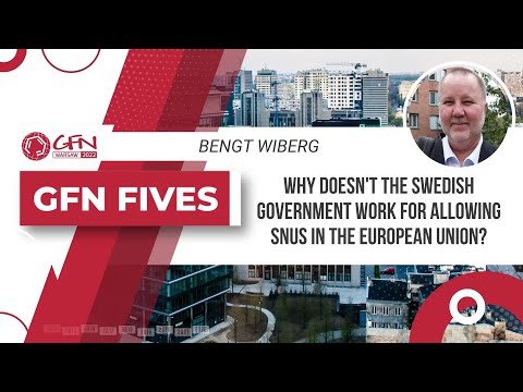 Why Doesn't the Swedish Government Work to Allow Snus in the European Union?